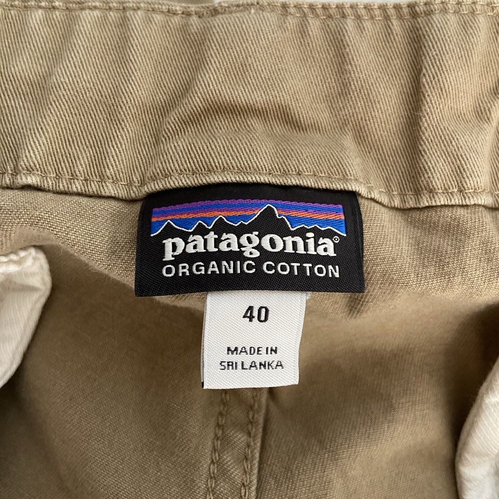 Patagonia Pants men's 40x30 Four Canyons Twill Chino Organic Cotton Brown Hiking - Picture 5 of 16